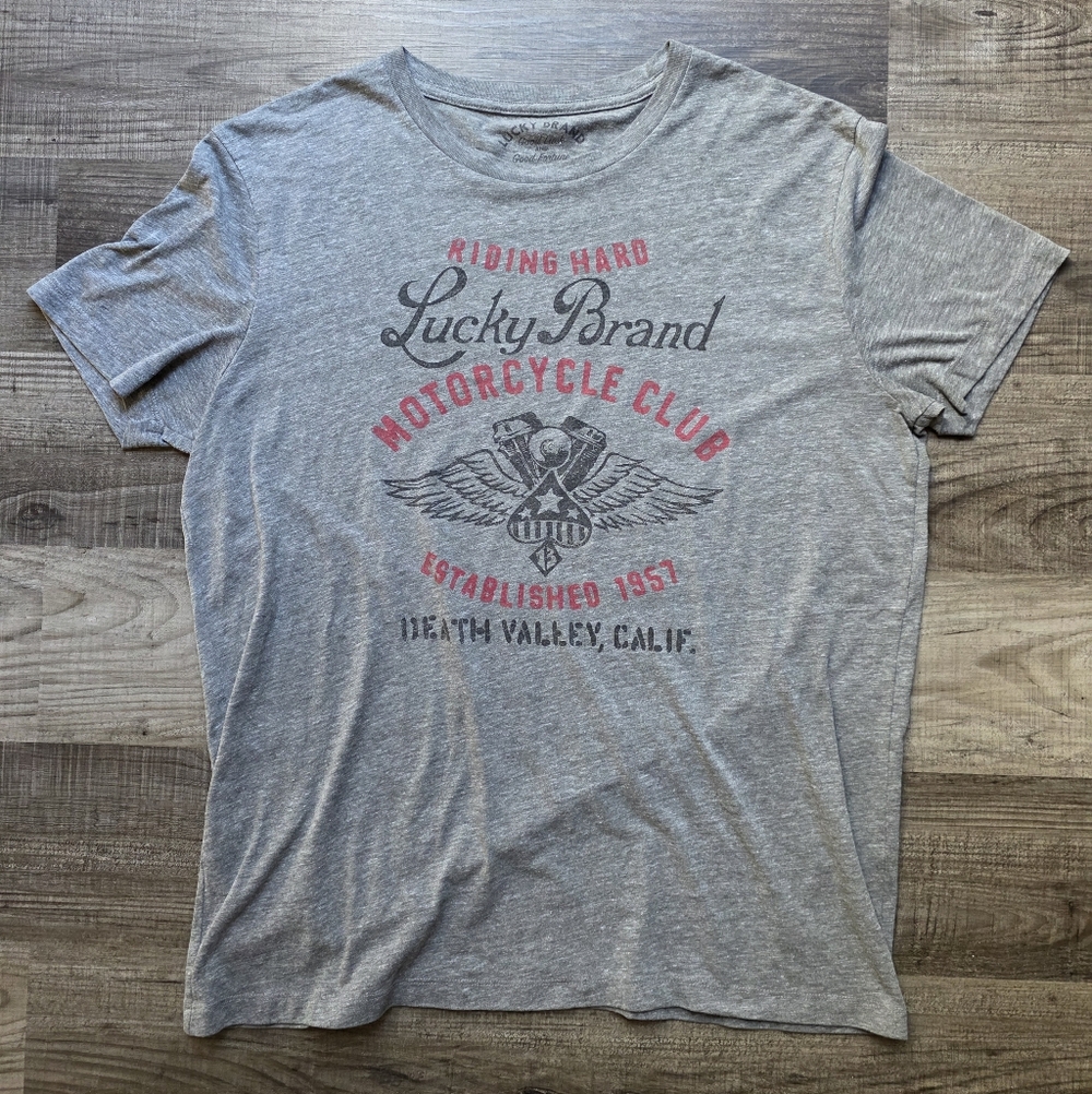 Lucky Brand Gray Men's T-Shirt